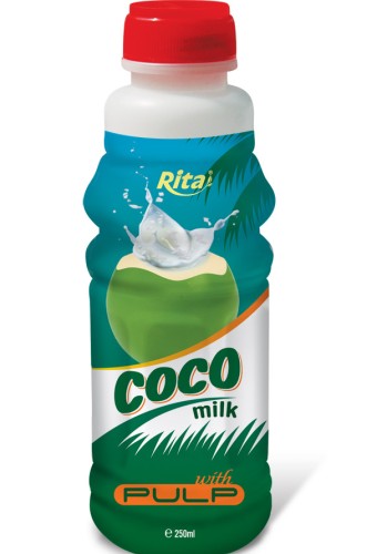 Trobico coco milk with pulp pp bottle 500ml